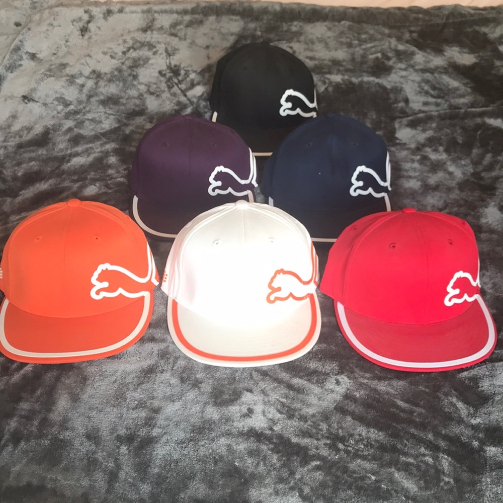 6 puma hats